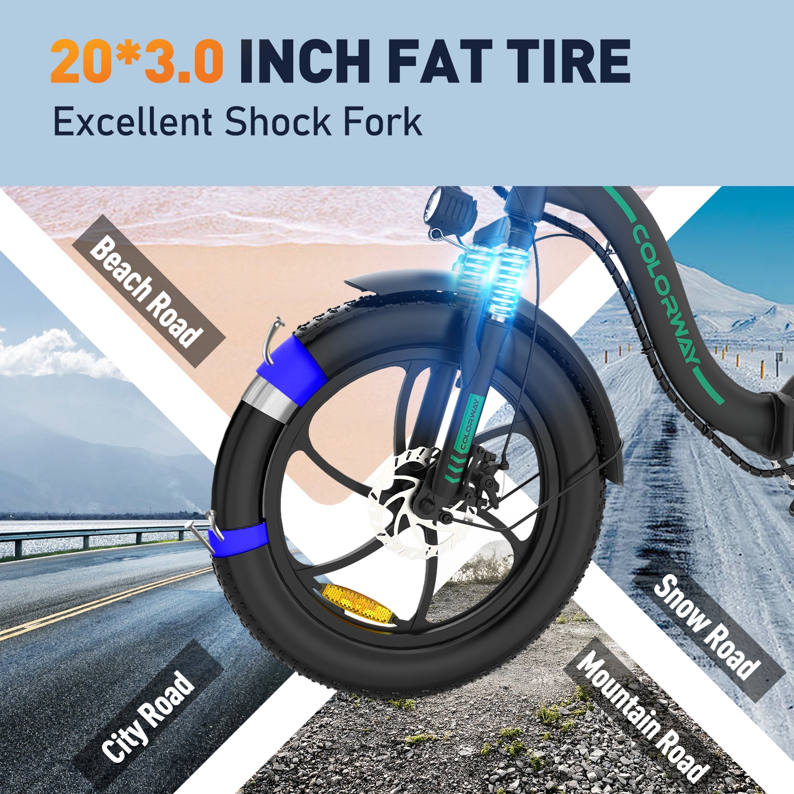 Electric Bike BK6M – Colorwayebike US