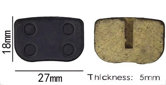 New Square Brake Pads